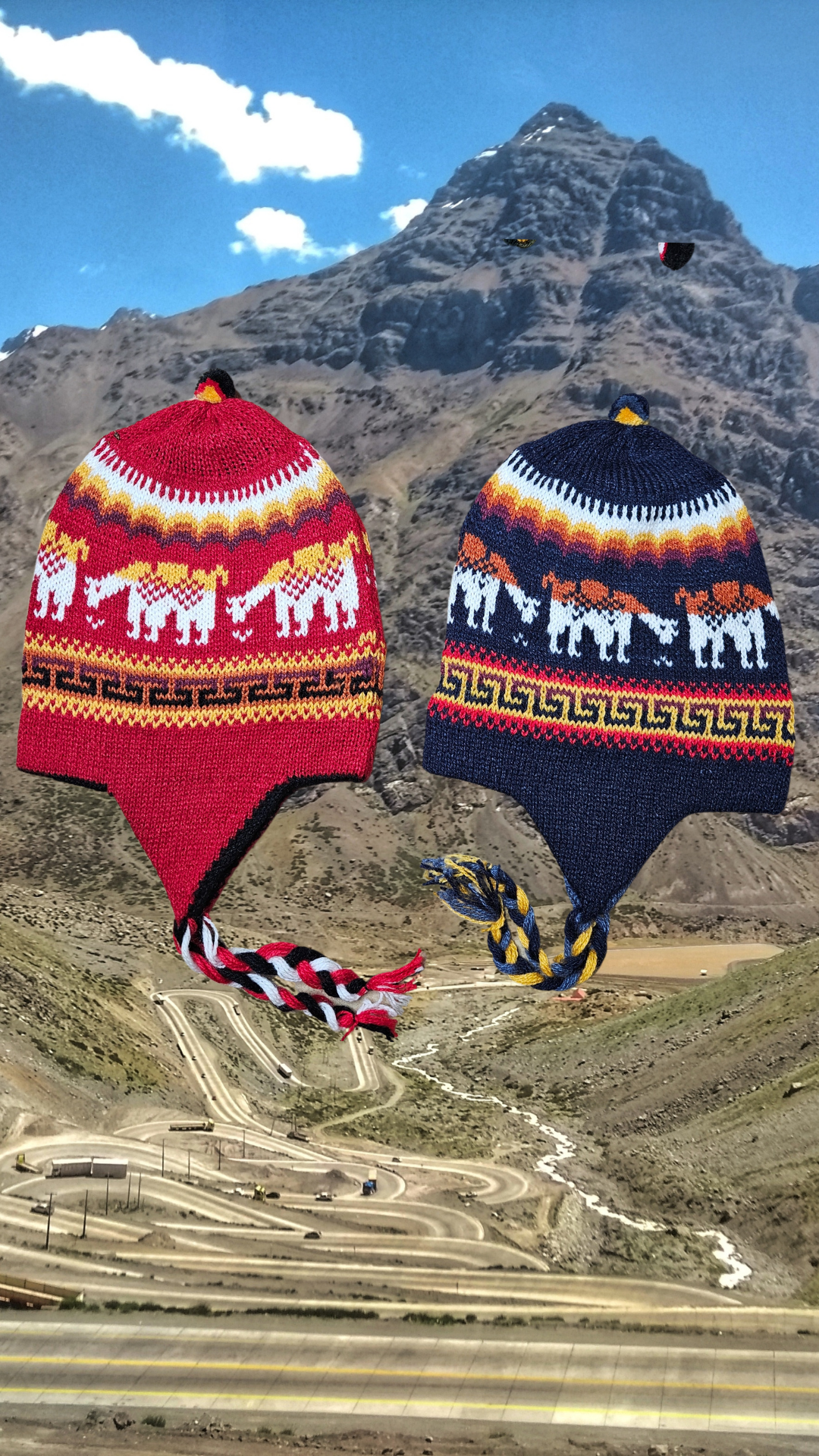 Two-sided Andean Alpaca Hat