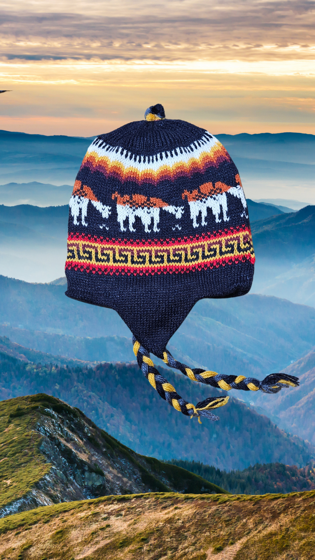 Two-sided Andean Alpaca Hat