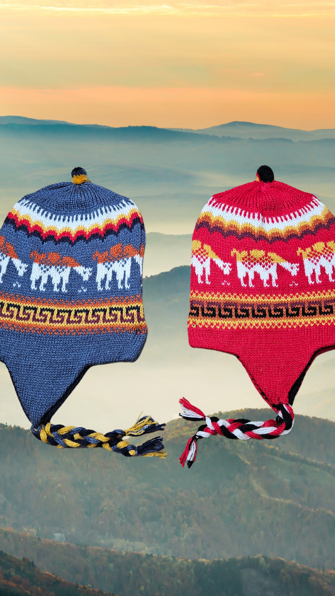 Two-sided Andean Alpaca Hat