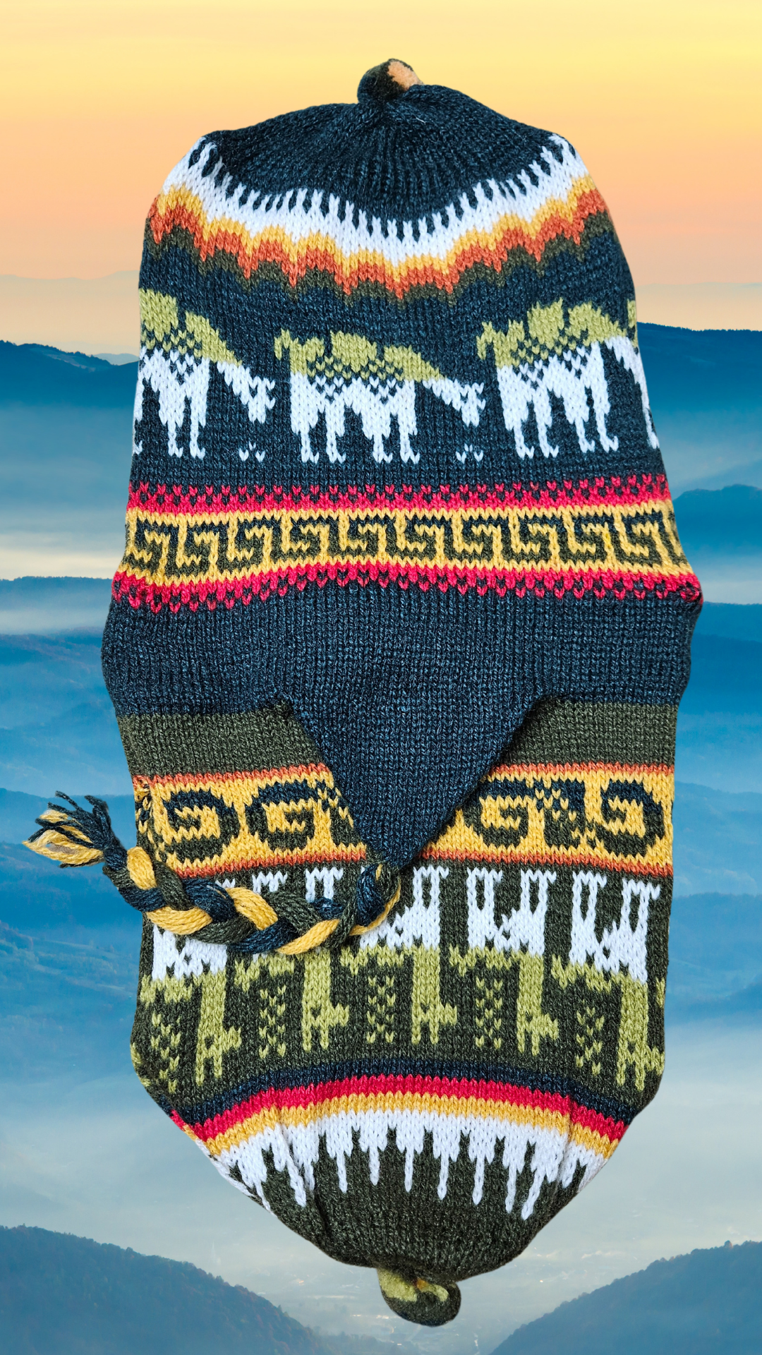 Two-sided Andean Alpaca Hat