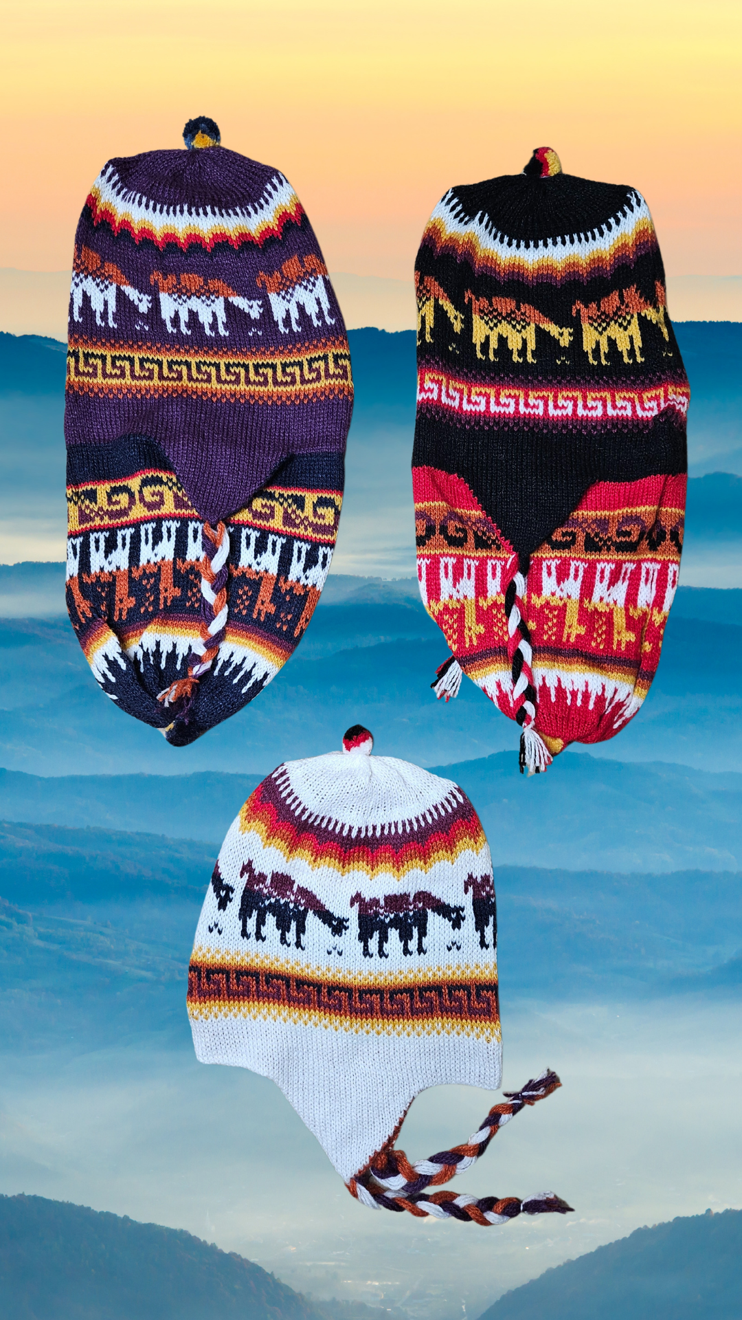 Two-sided Andean Alpaca Hat