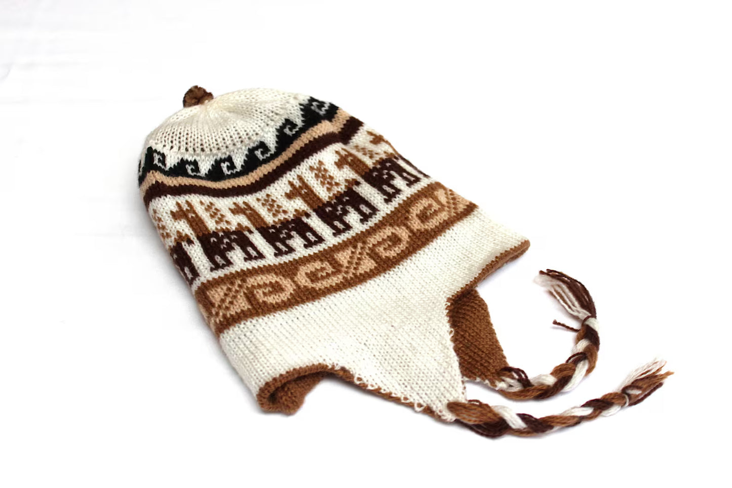 One Sided Wool Andean Hat